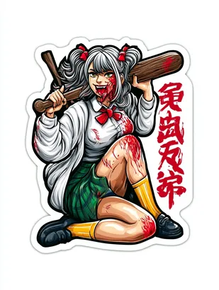 Midjourney SREF 4917 Demon Maidens — sample image 2