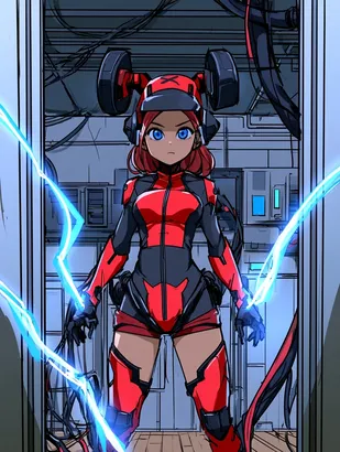Midjourney SREF 4941 Neon Operative — Anime Futuristic