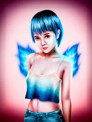 Midjourney SREF 4952 Luminous Youth — sample image 3