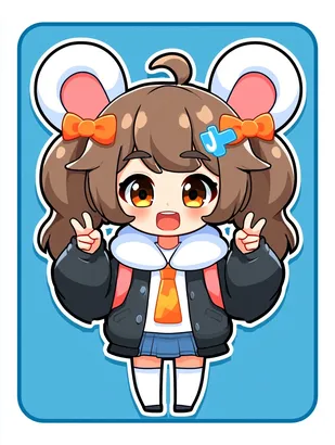 Midjourney SREF 4974 Anime Charm Girls — sample image 3