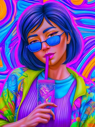 SREF 4991 Neon Dream Rebel