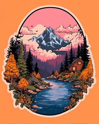 Midjourney SREF 500 Mountain Van Life — sample image 4