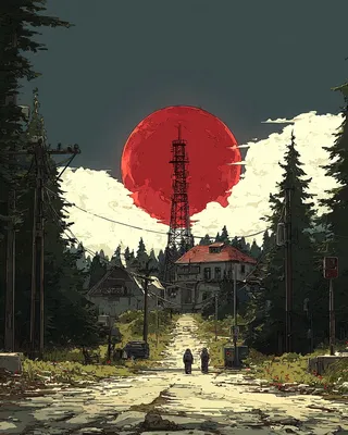 Midjourney SREF 508 Solitary Wanderer — sample image 3