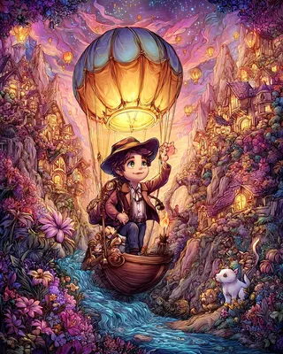 Midjourney SREF 532 Whimsical Dreamscape — sample image 2