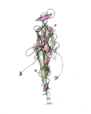 SREF 536 Botanical Fashion