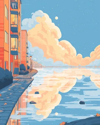 Midjourney SREF 538 Chromatic Urban Dreams — sample image 2