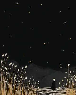Midjourney SREF 574 Nocturnal Wanderers — sample image 3