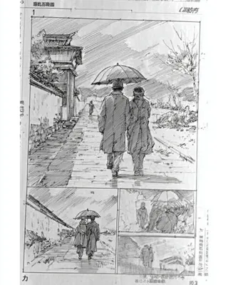 Midjourney SREF 592 Rainy Solitude — sample image 2