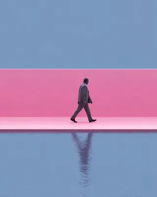 Midjourney SREF 599 Surreal Solitude — sample image 3