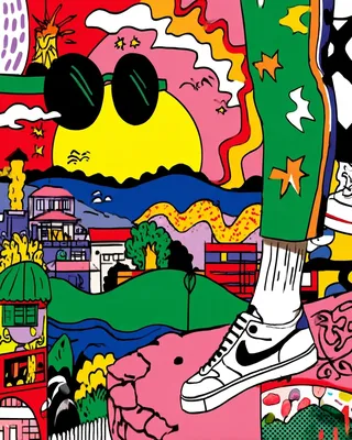 SREF 627 Psychedelic Pop Dream