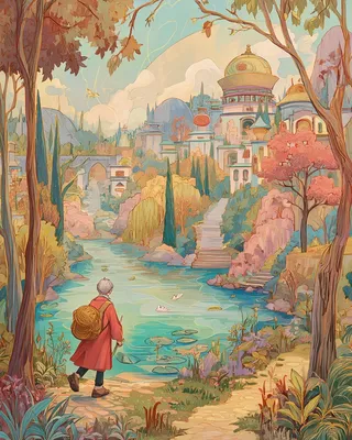 Midjourney SREF 628 Autumn Dreams — sample image 4
