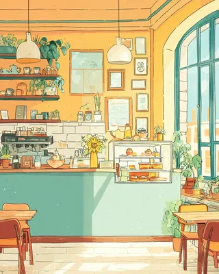 Midjourney SREF 636 Sunlit Sanctuary — Digital Illustration Serene