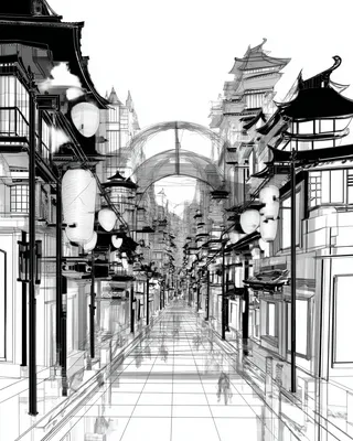Midjourney SREF 740 Architectural Visions — sample image 3
