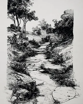 Midjourney SREF 746 Ink Portrait Studies — sample image 2