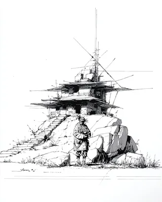Midjourney SREF 770 Solitary Wanderer — sample image 2