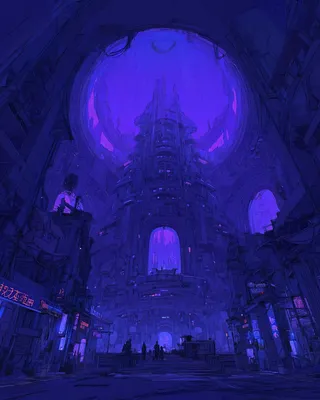 Midjourney SREF 815 Neon Void — sample image 2