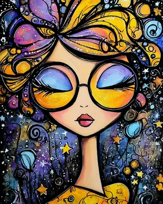 Midjourney SREF 816 Cosmic Whimsy — sample image 2