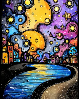 Midjourney SREF 816 Cosmic Whimsy — sample image 4
