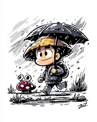 Midjourney SREF 822 — Whimsical & Storybook style