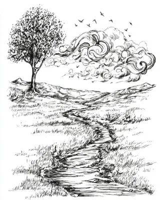 Midjourney SREF 827 Windswept Reverie — Ink & Manga Serene