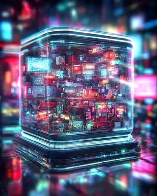 Midjourney SREF 841 Neon Nexus — Cyberpunk Futuristic