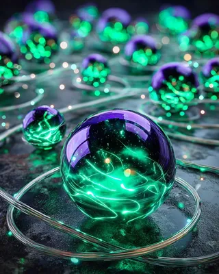 Midjourney SREF 854 Neon Alchemy — sample image 3