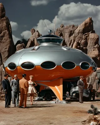 Midjourney SREF 856 Retro-Futuristic Dreams — sample image 4
