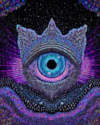 Midjourney SREF 876 Cosmic Mandala Vision — sample image 3