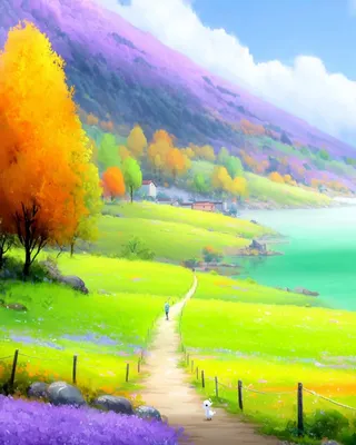 Midjourney SREF 899 Chromatic Sanctuary — Digital Illustration Whimsical