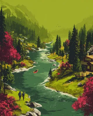 Midjourney SREF 901 Verdant Dream — sample image 4