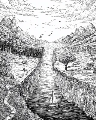 Midjourney SREF 958 Wilderness Visions — sample image 3