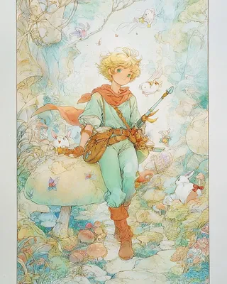 Midjourney SREF 982 Enchanted Quest — sample image 4