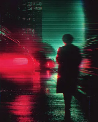 Midjourney SREF 987 Neon Silence — sample image 3