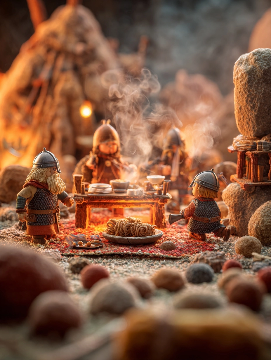 Viking Family — Same Prompt, Four Completely Different Images
